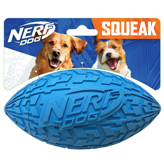Juguete de Hule Nerf Dog para Perro Azul Mediano