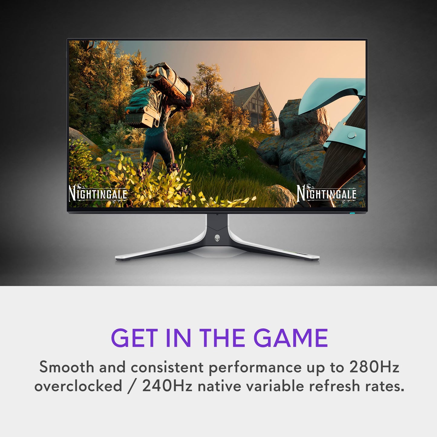 Alienware Monitor Gaming 27" AW2723DF QHD HDMI CP USB 280Hz Nvidia GSync FreeSync Premium Pro