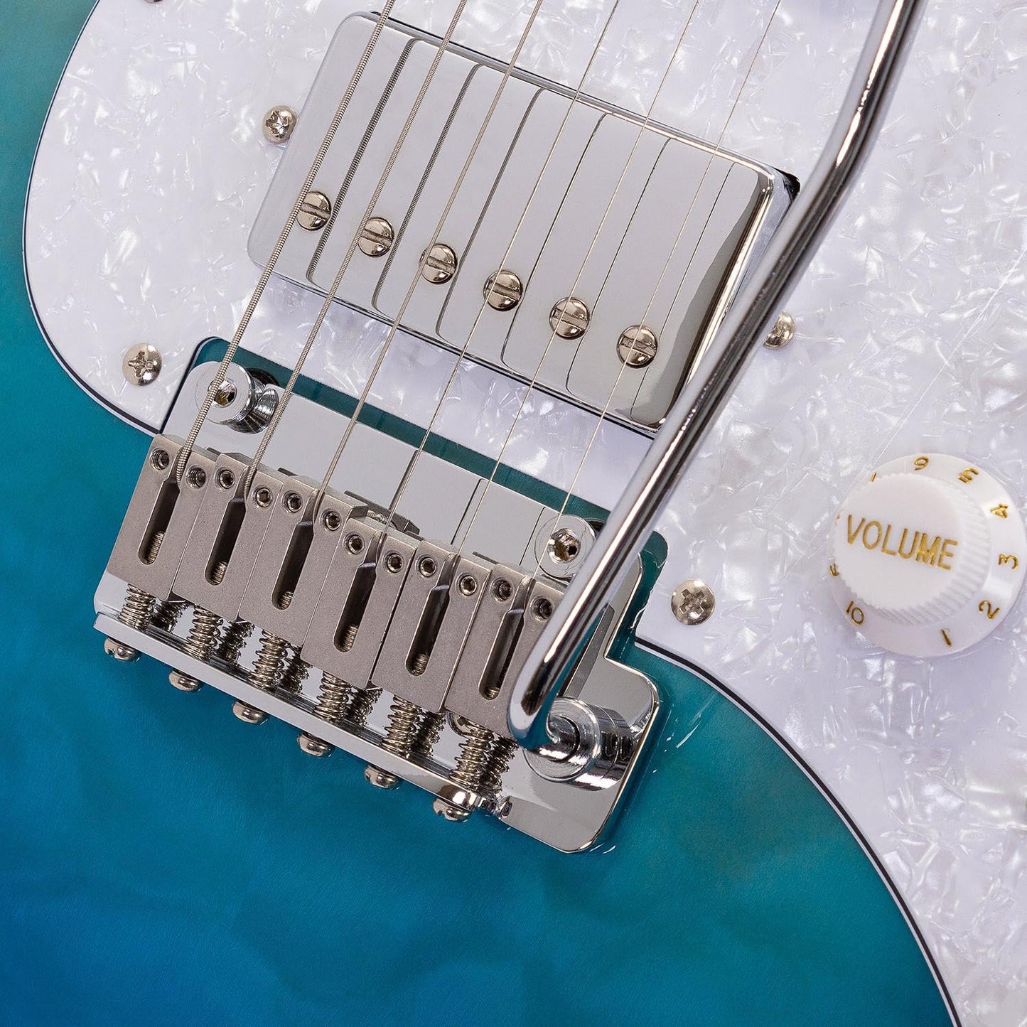 BABILON Guitarra Eléctrica Azul LEGGEND-BL con Estuche