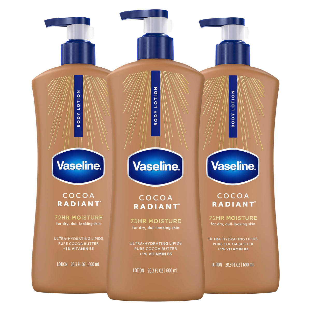Vaseline Cuidados Intensivos Curación Serum, Advanced Socorro, cocoa radiante, Cocoa Radiant