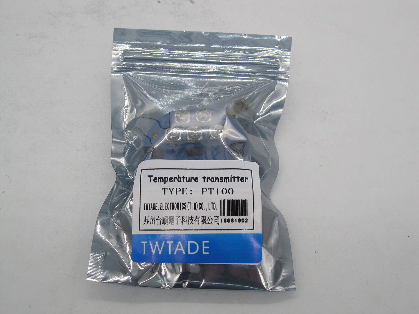 Sensor de Temperatura PT100 TWTADE RTD Aislado 4-20MA 0-100 Celsius Módulo Transmisor