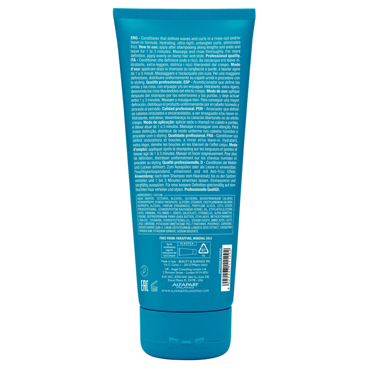 Alfaparf Milano Semi Di Lino Curls Enhancing Conditioner 200ml
