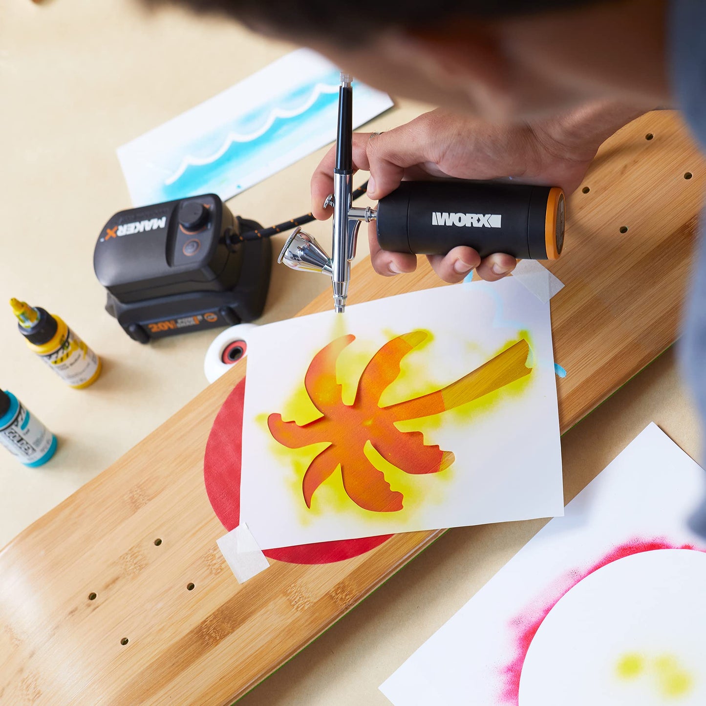 Kit de Herramientas de Manualidades WORX MAKERX Lujo