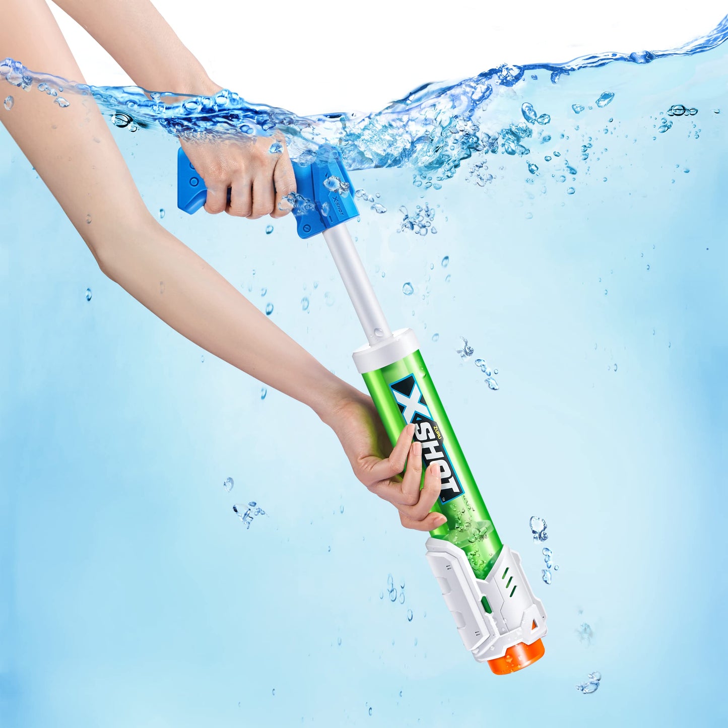 Pistola de Agua XShot ZURU Azul Pack de 4 para Niños y Niñas