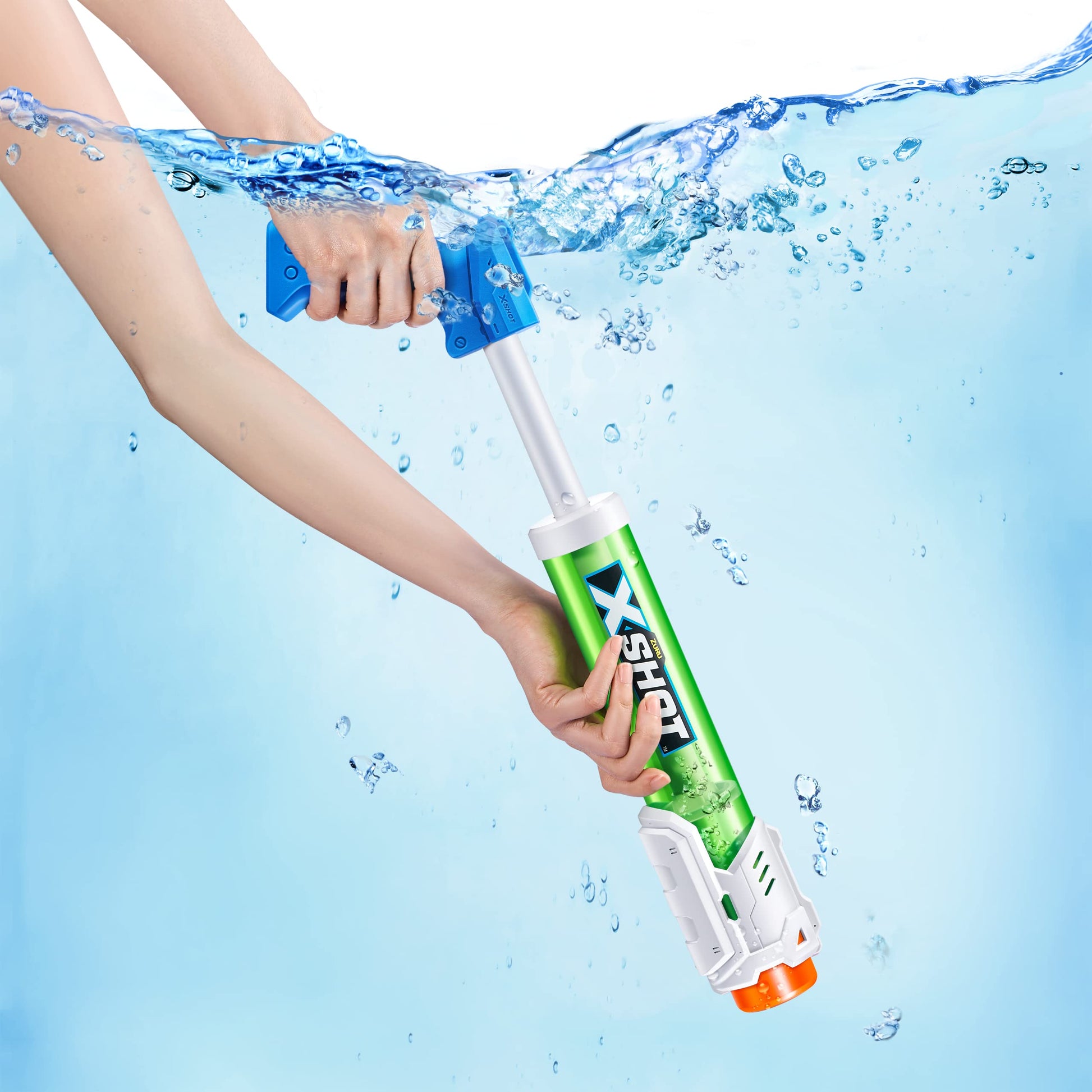 Pistola de Agua XShot ZURU Azul Pack de 4 para Niños y Niñas