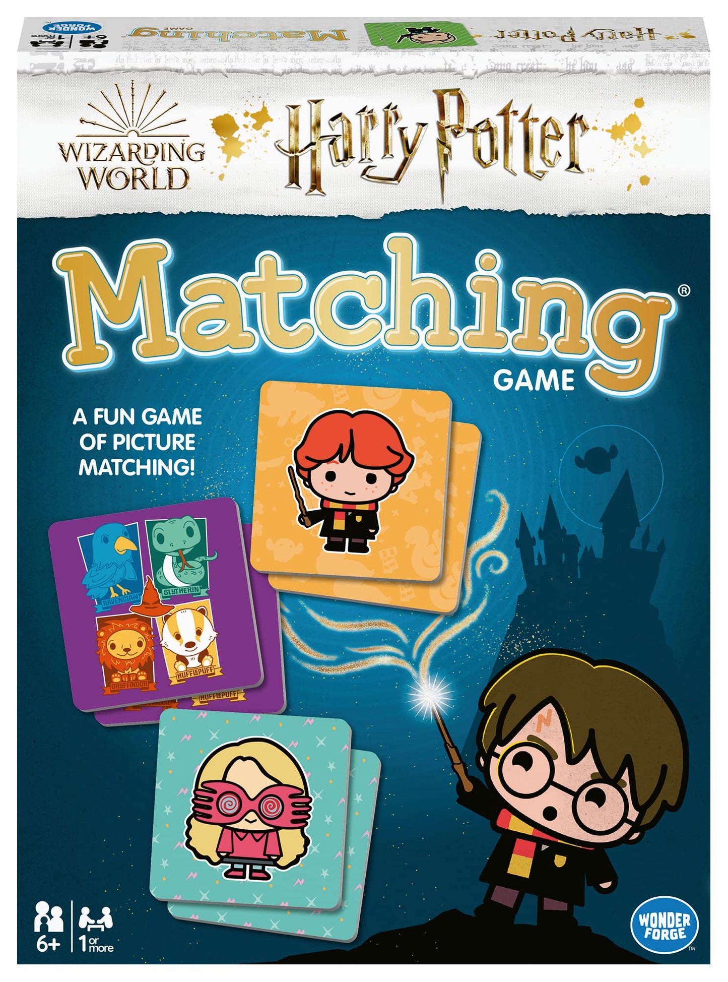 Juego de Memoria Wonder Forge Wizarding World Harry Potter emocionante para Niños