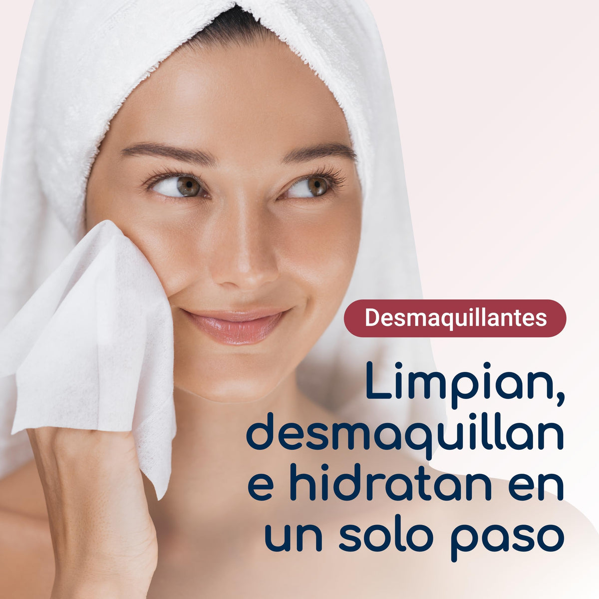 Walfort | Toallas Desmaquillantes con Agua Micelar, Limpieza Facial 3 en 1: Limpian, Desmaquillan e Hidratan (6 pack de 10 Piezas)