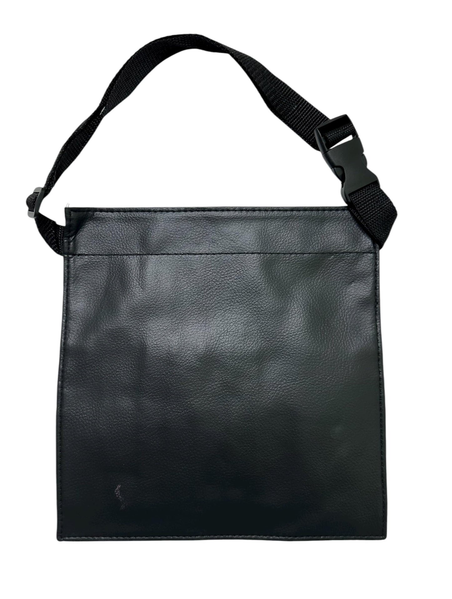 Beyond Shadow Brand - Bolsa para brochas de maquillaje de piel sintética negra | Capacidad para hasta 40 pinceles y lápices | Organizador profesional con correa ajustable para artistas de maquillaje