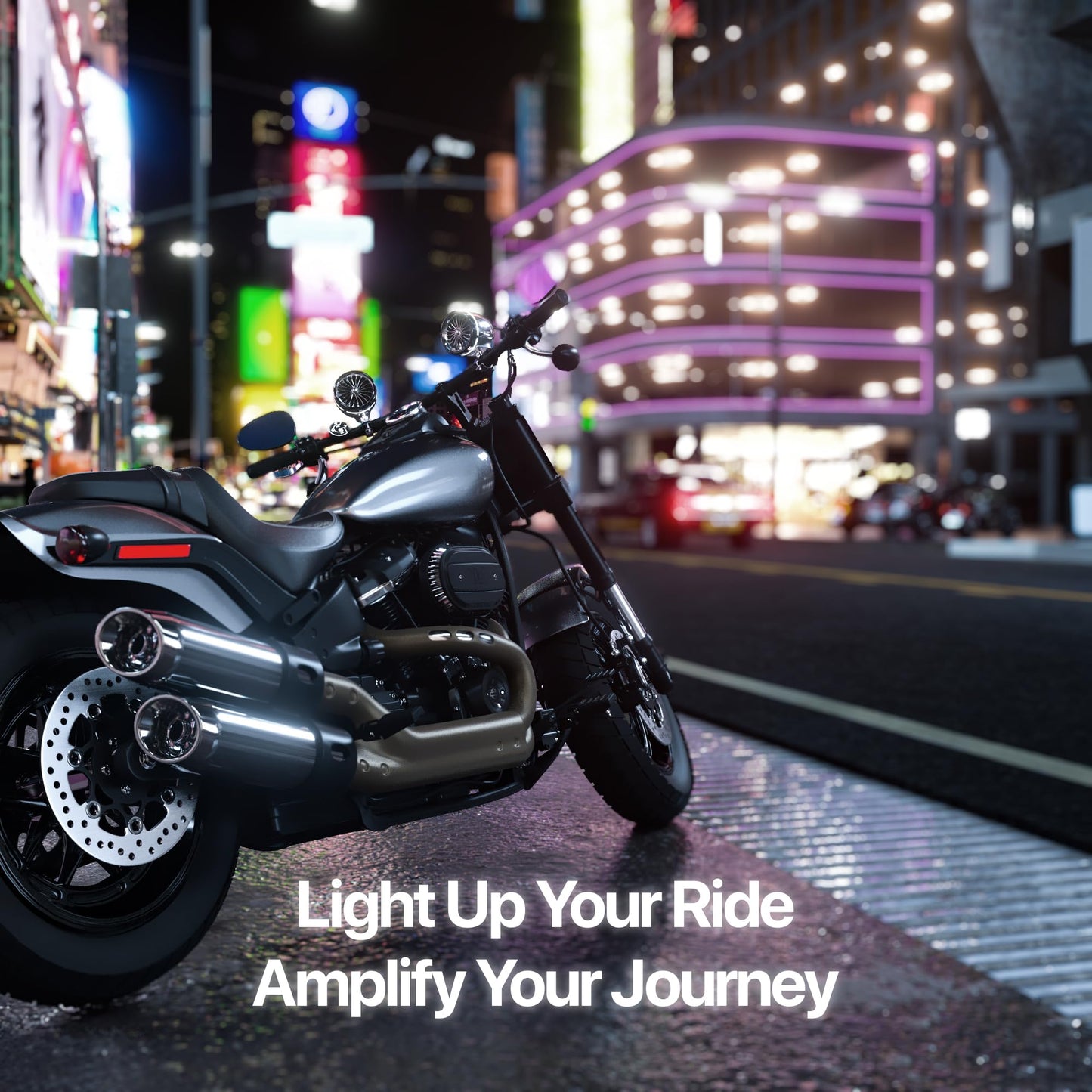 GoHawk - Altavoces Bluetooth para motocicleta con anillo LED, sistema estéreo impermeable de motocicleta de 4 pulgadas, amplificador integrado reproductor de audio de música con USB AUX para Harley