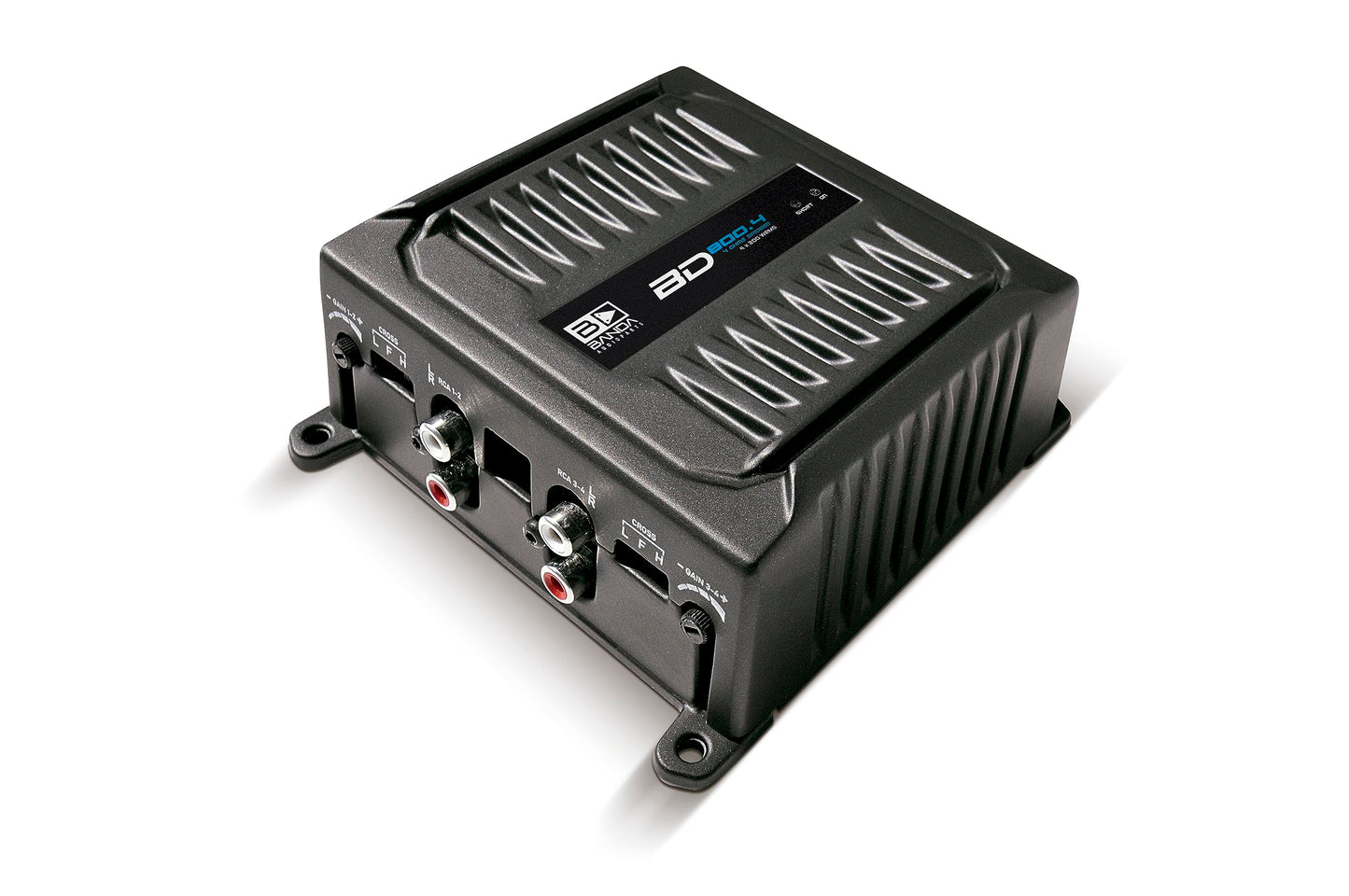 Banda Audioparts BD800.42OHM - Amplificador de Audio para Coche, 800 W, 4 Canales, 2 ohmios, Rango Completo, 4 x 200 W, Rms, 4 ohmios, Puente, Color Negro