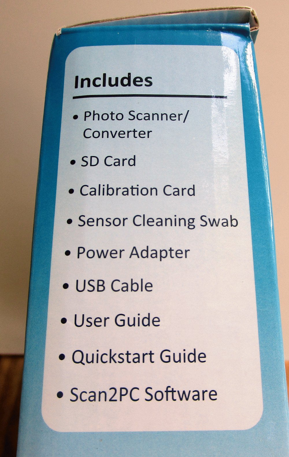 Escáner Digital de Fotos Pandigital Blanco Personalizado