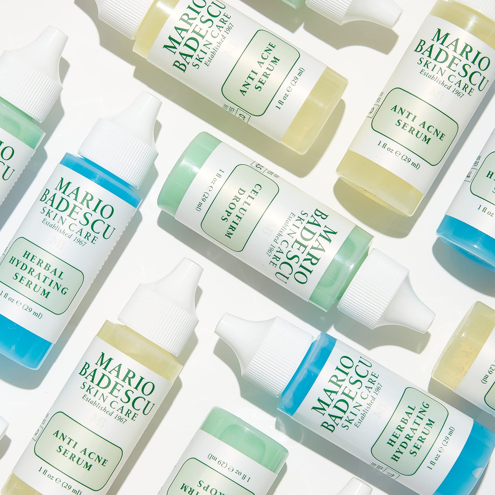 Mario Badescu Suero antiacné para pieles mixtas y grasas | Suero en gel clarificante que combate los poros obstruidos | Formulado con ácido salicílico y glicerina | 1 onza líquida