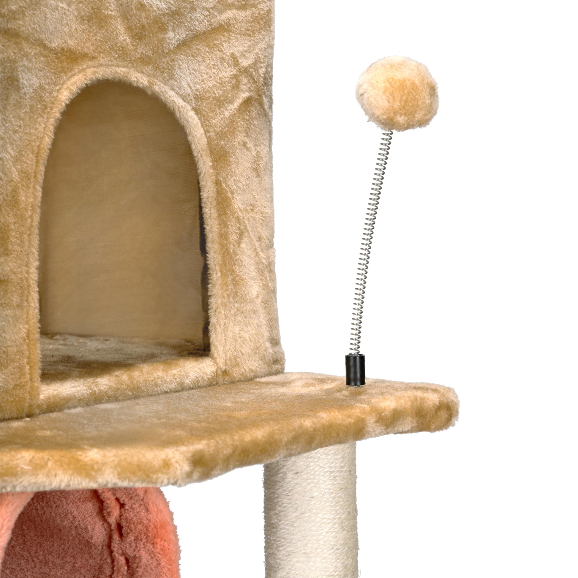 Fancy Pets Mueble/Rascador para Gato Guiza de 175 Centímetros de Altura