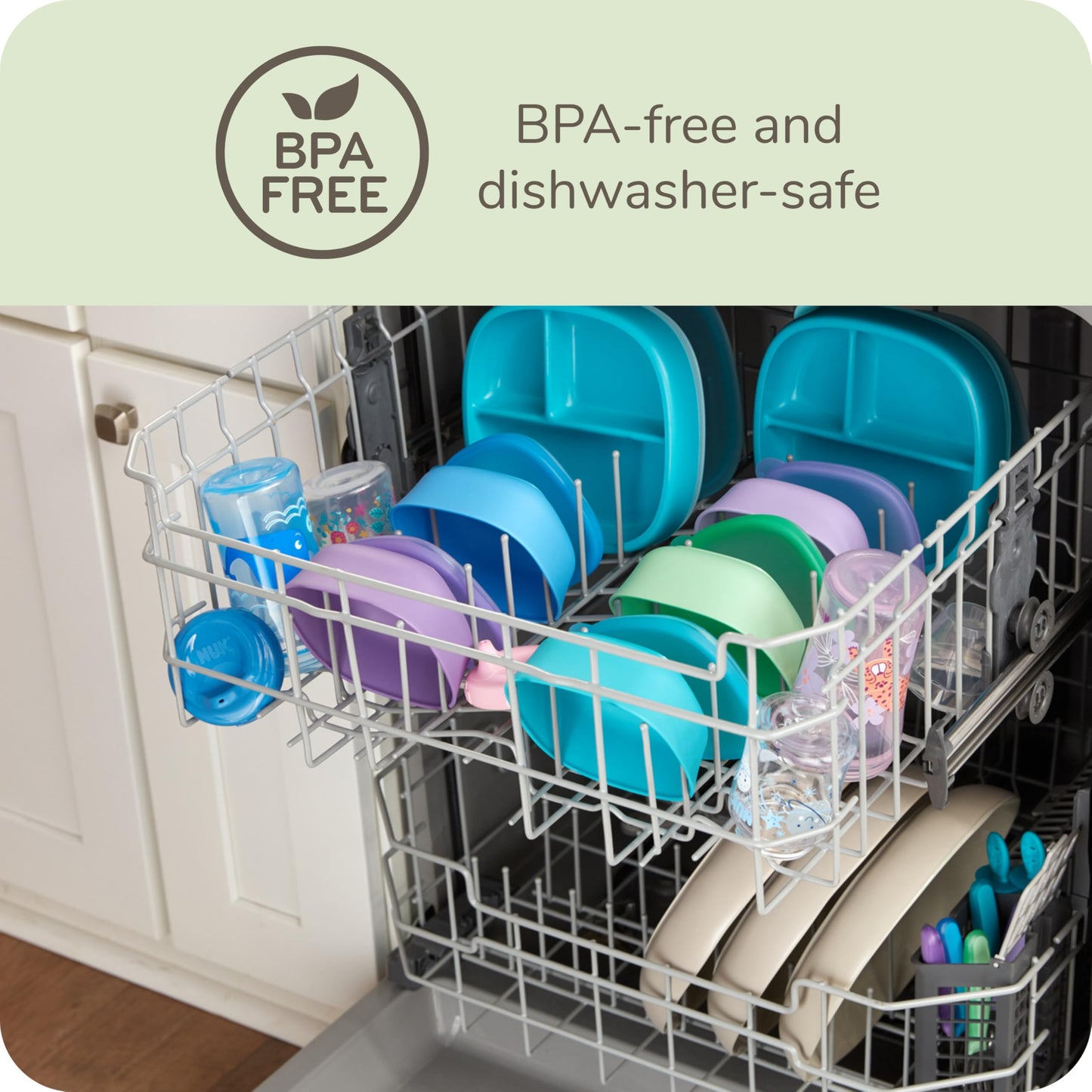 Set de Regalo NUK flujos suaves y anticólicos para Recién Nacido