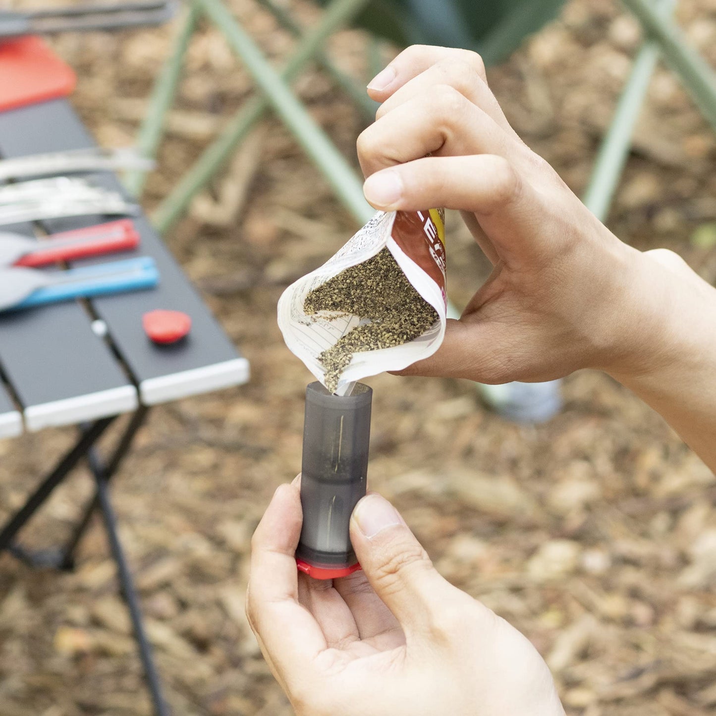 Salero y Pimentero MSR Alpine para Camping