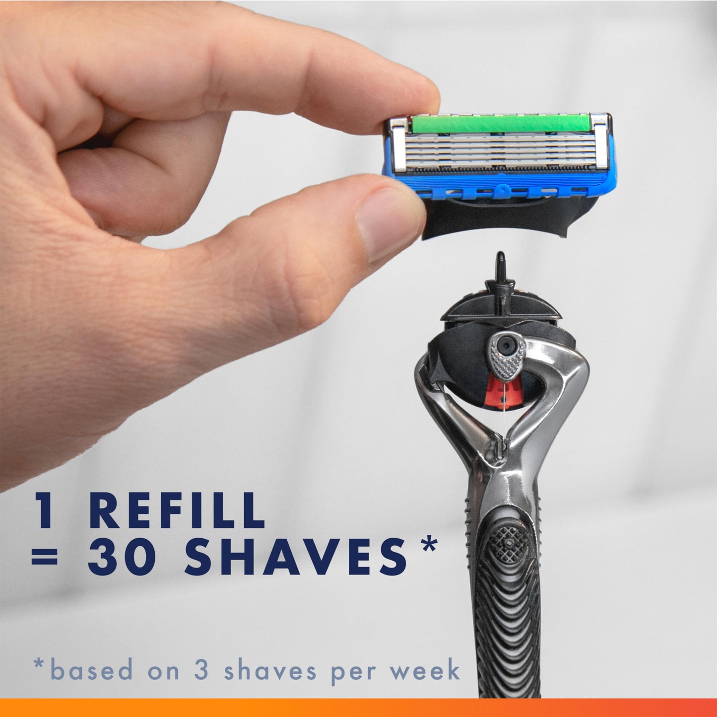 Gillette Fusion ProGlide Recambios de cuchilla de afeitar manual para hombre, 6 unidades, cuchillas para hombre, 12 Cartridge (Old Version)