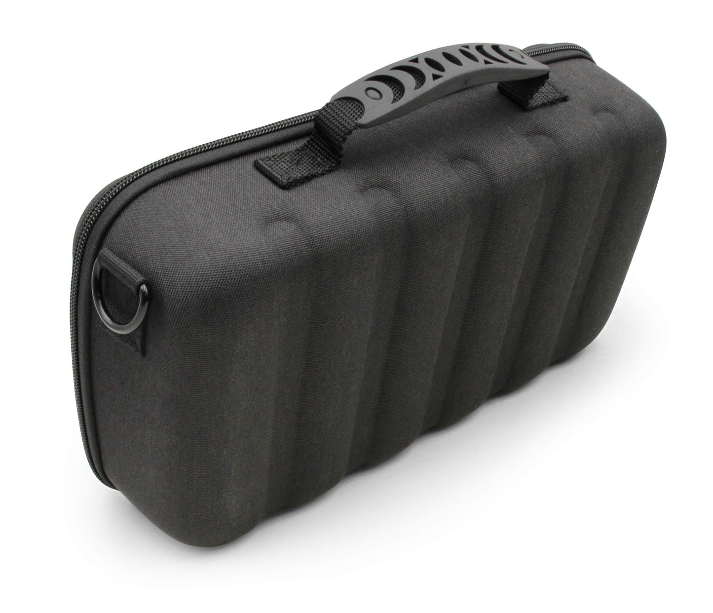 CASEMATIX Funda de viaje compatible con Audio-technica AT-SB727 Tocadiscos portátil Sound Burger reproductor de discos de vinilo – Incluye funda de transporte solo con asa y correa para el hombro,