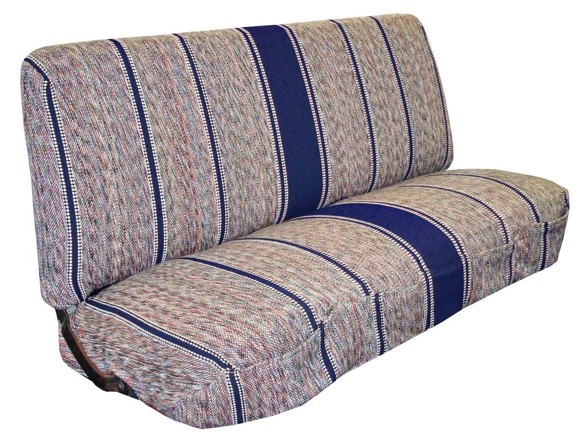 West Coast - Funda de asiento universal para sillín Baja de tamaño completo, Azul