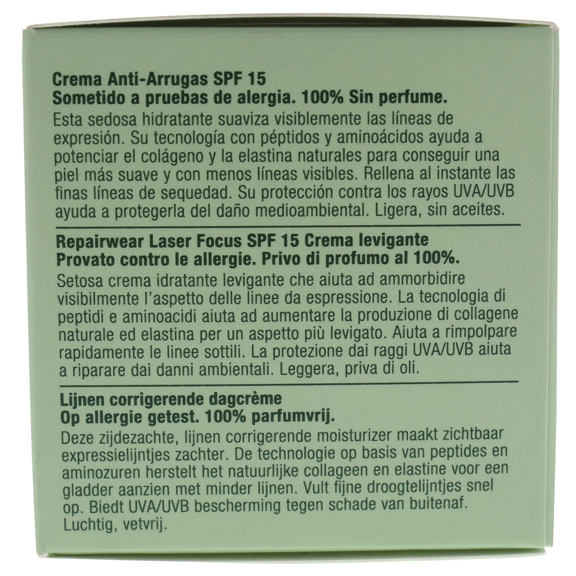 Clinique Repairwear Laser Focus Line Smoothing Cream SPF 15 - Combination Oily to Oily For Women 1.7 oz Cream