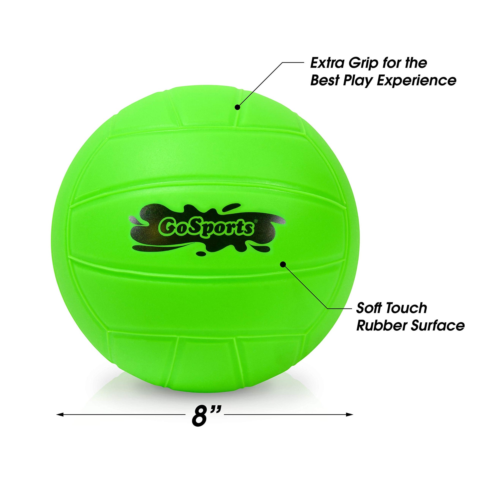 GoSports - Paquete de 3 Unidades de Voleibol acuático Ideal para Piscinas o Juegos de Voleibol de césped