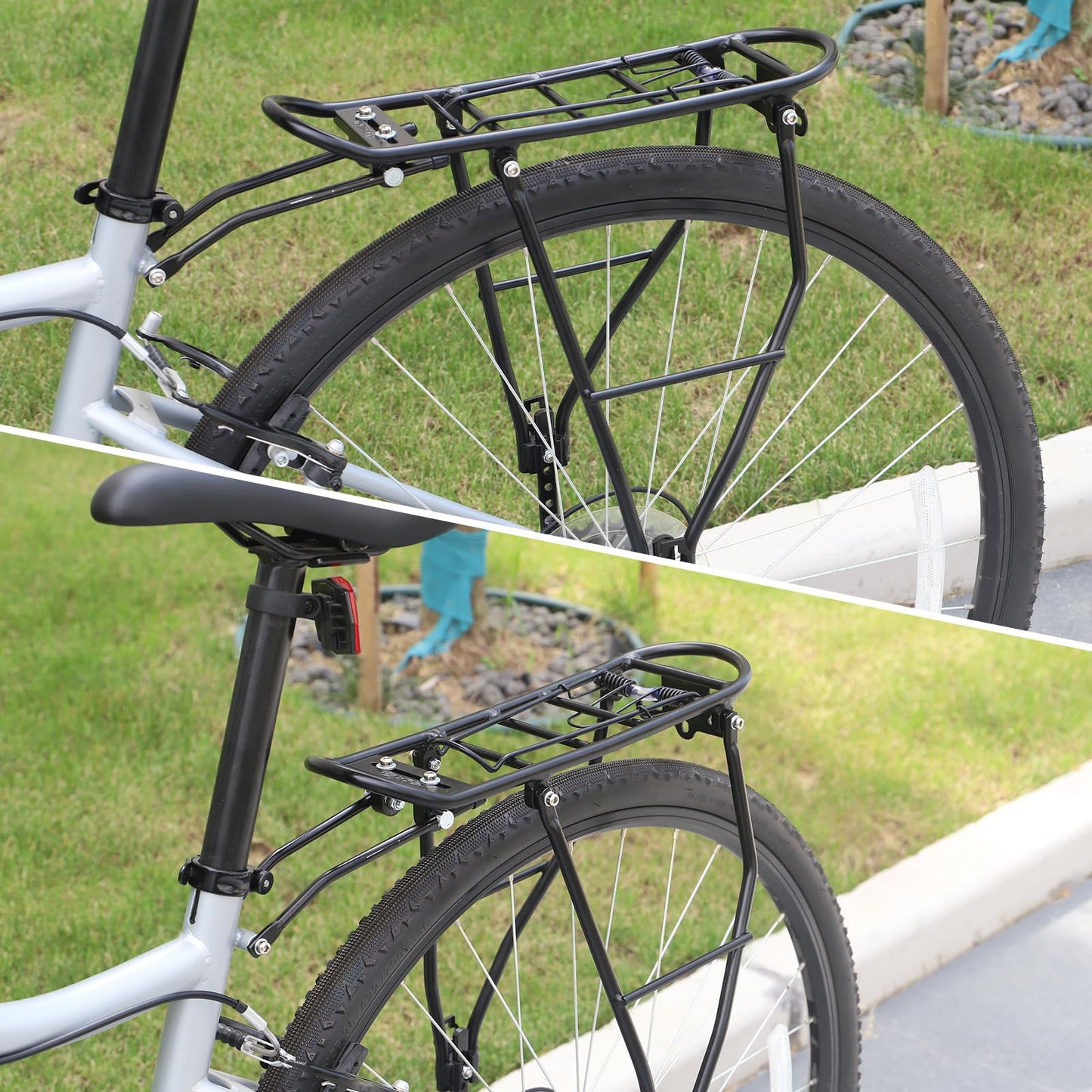 Colgador trasero para bicicleta