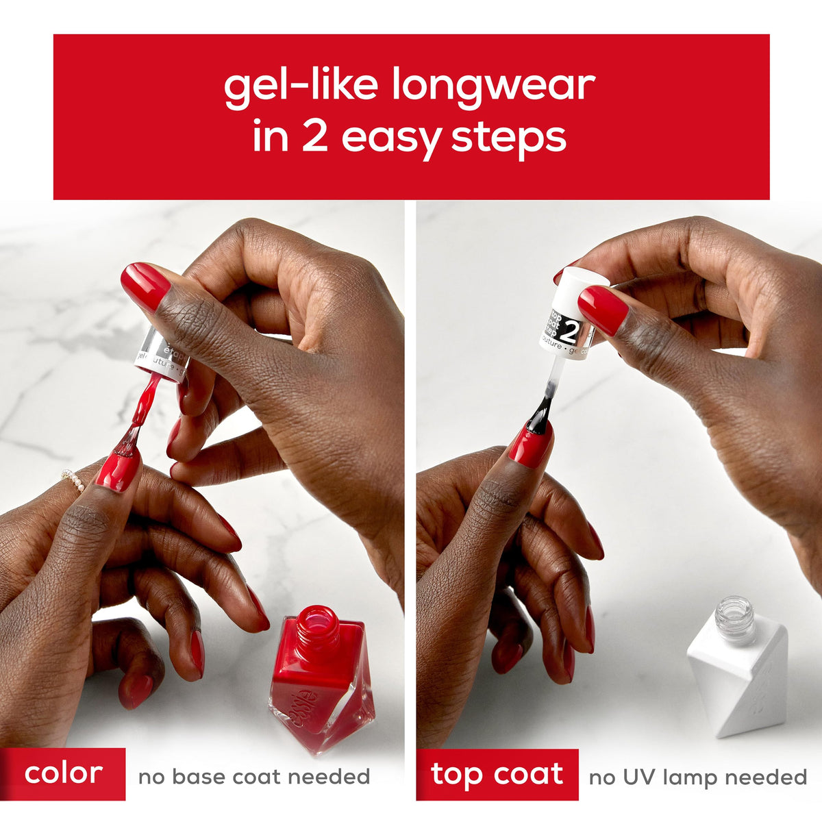 essie Gel Couture Nail Polish + Top Coat Kit, Fairy Tailor