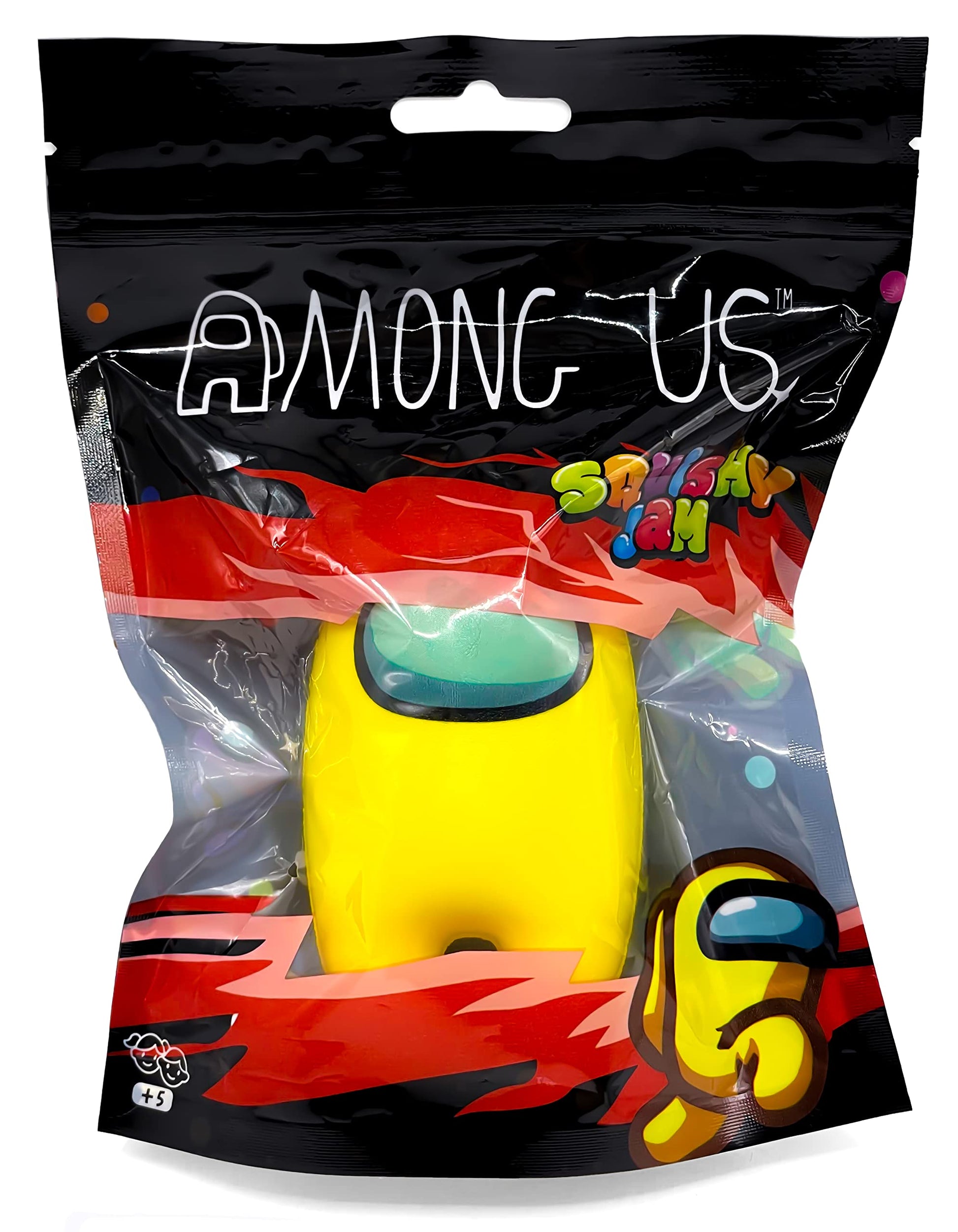 Juguete Squishy Toy Jam Amarillo Among US