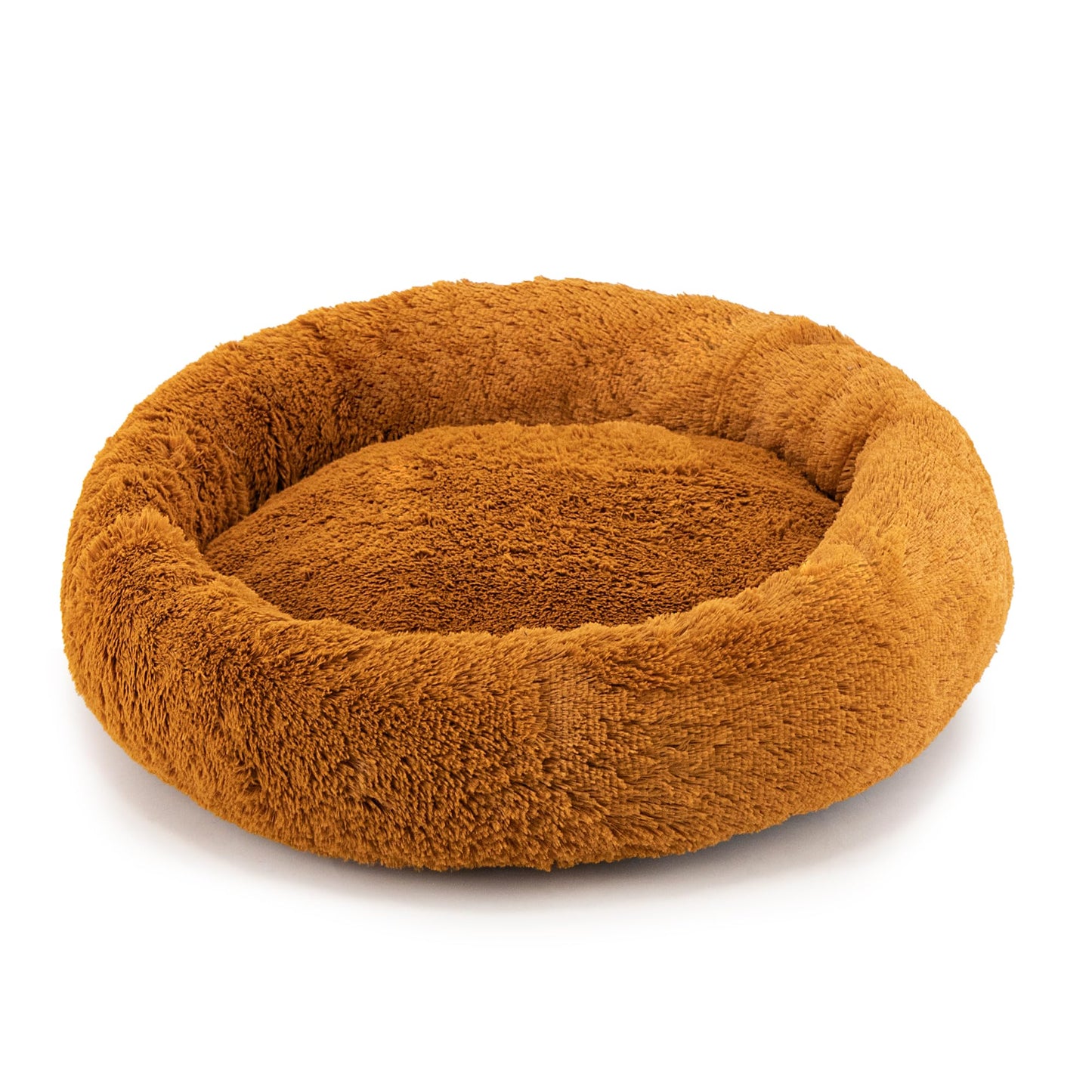 Cama para Perro Tipo Dona Anti Estrés Pets Apparel Hills Beige Medium