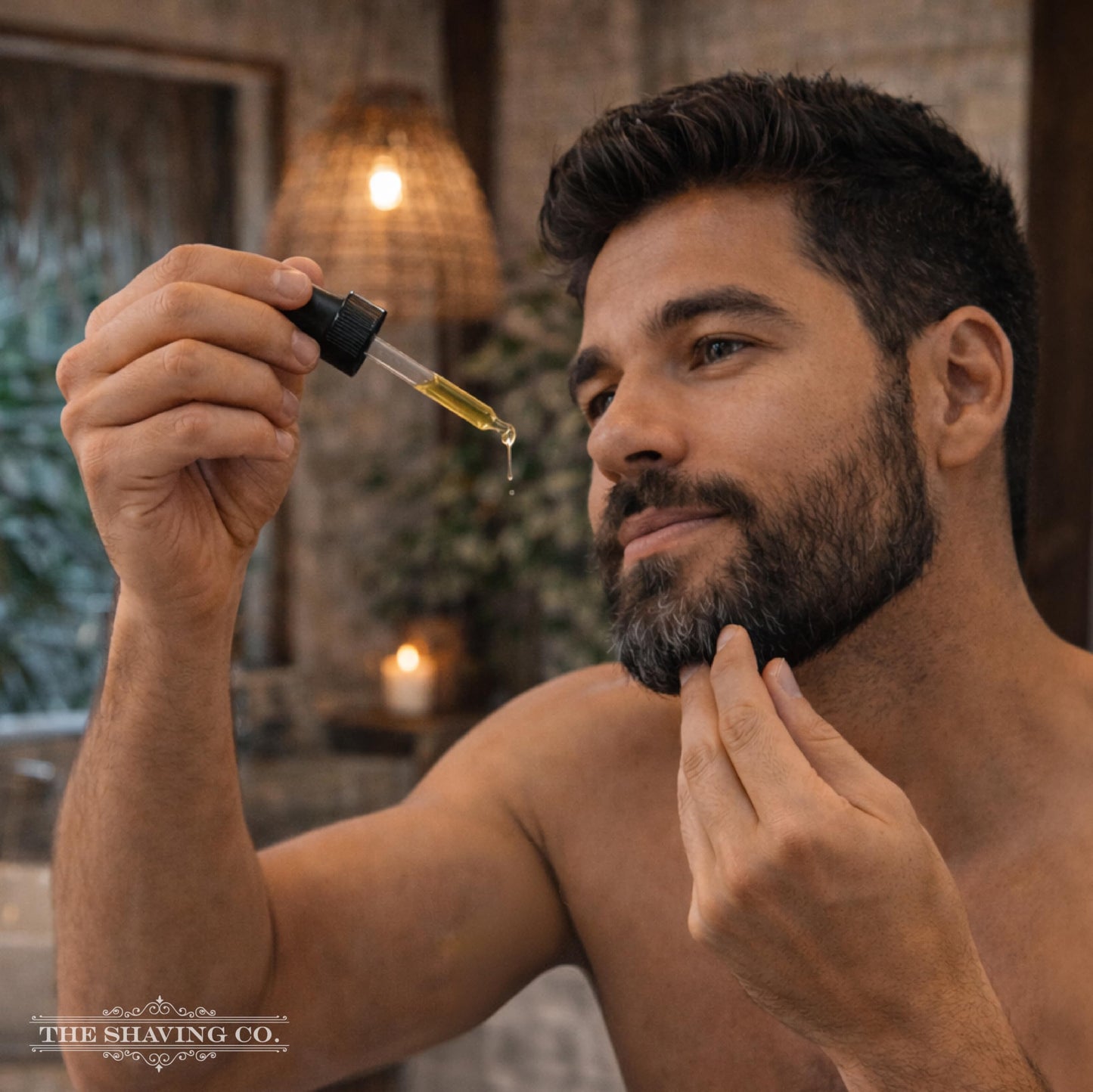 THE SHAVING CO. Aceite para Barba Citrus 60ml/2oz. Nutre, Humecta e Hidrata tu Barba desde la raíz. Hecho especialmente a mano con ingredientes Premium 100% naturales, No contiene alcohol. Libre de Sulfatos y Libre de Parabenos. CITRUS BEARD OIL.