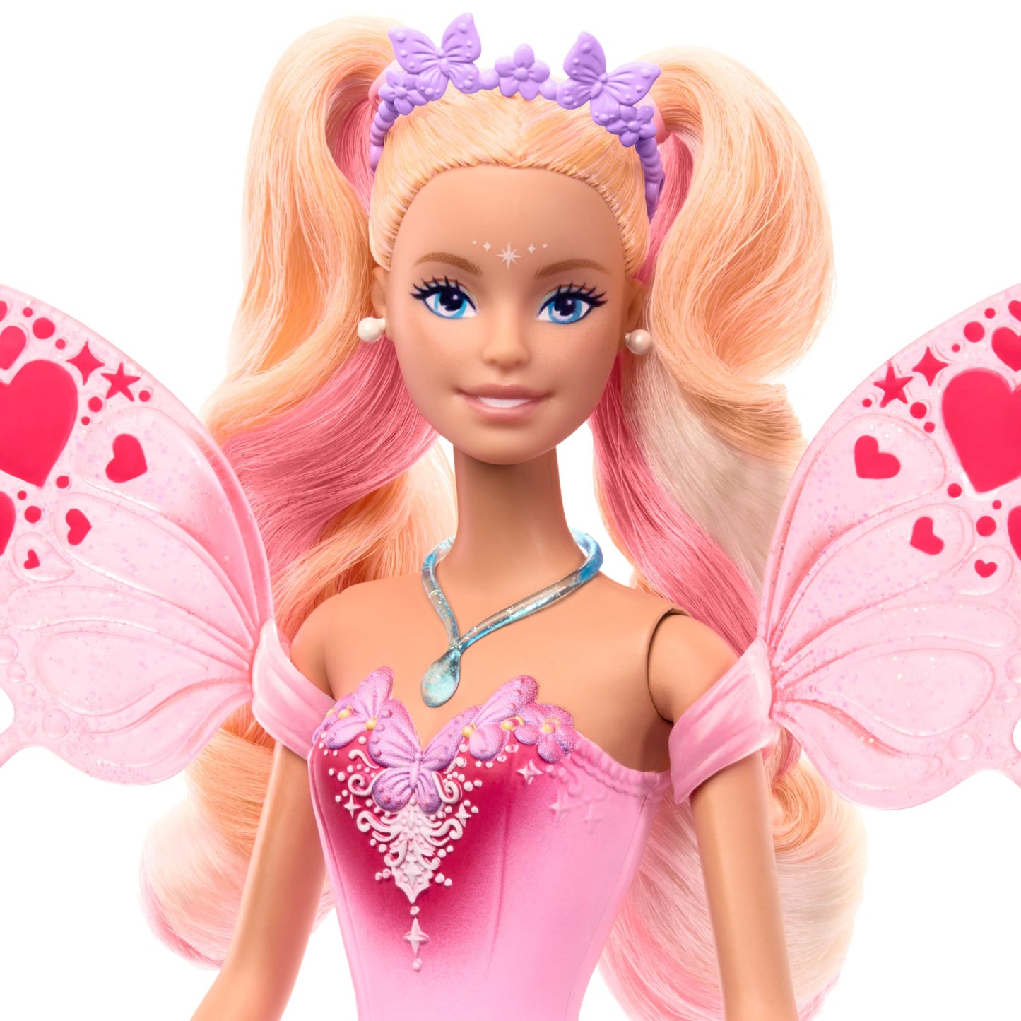 Barbie Muñeca Hada Colores Mágicos para niñas de 3 años en adelante