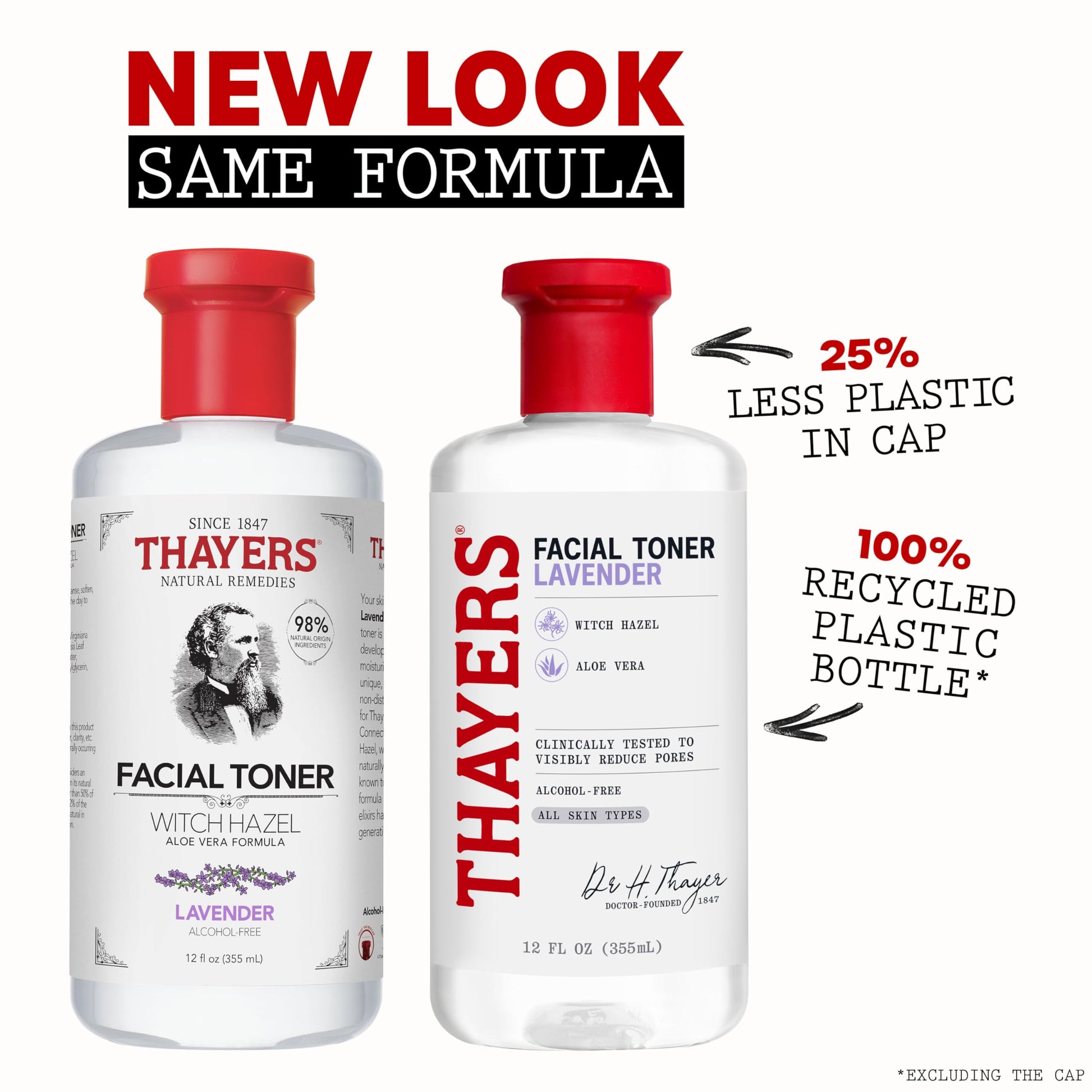 Tónico Facial Thayers Lavanda sin Alcohol con Aloe Vera 12 Onzas