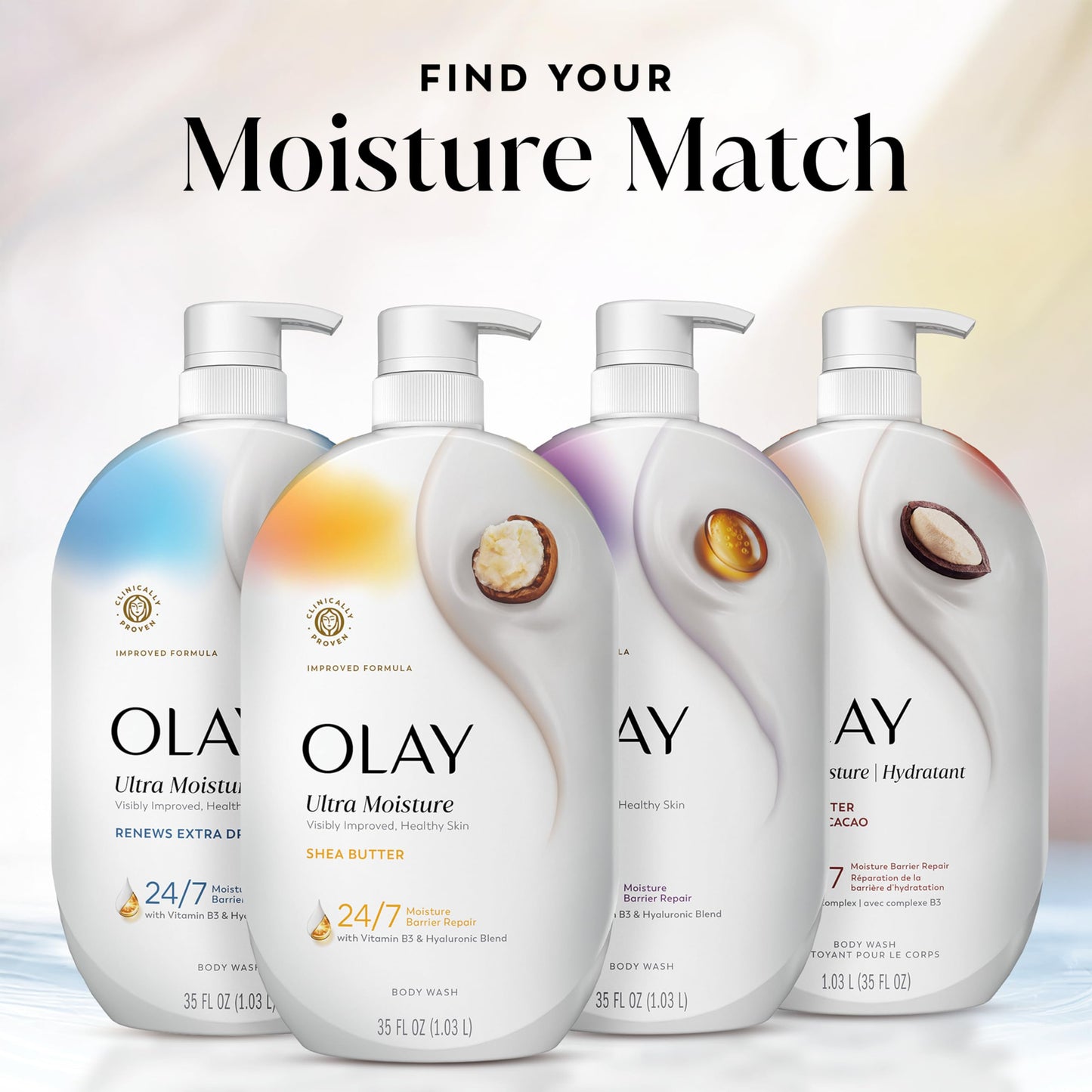 "Olay Gel de Ba?o Ultra Moisture con Manteca de Karit?
