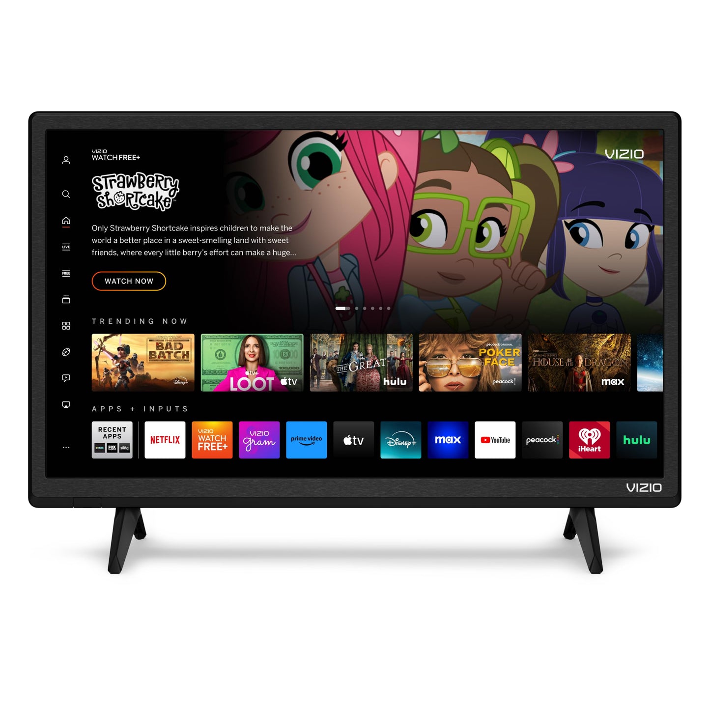 Smart TV VIZIO D-Series 24 Pulgadas Full HD 1080p con AirPlay y Chromecast Integrados, Compatible con Alexa, Modelo 2022