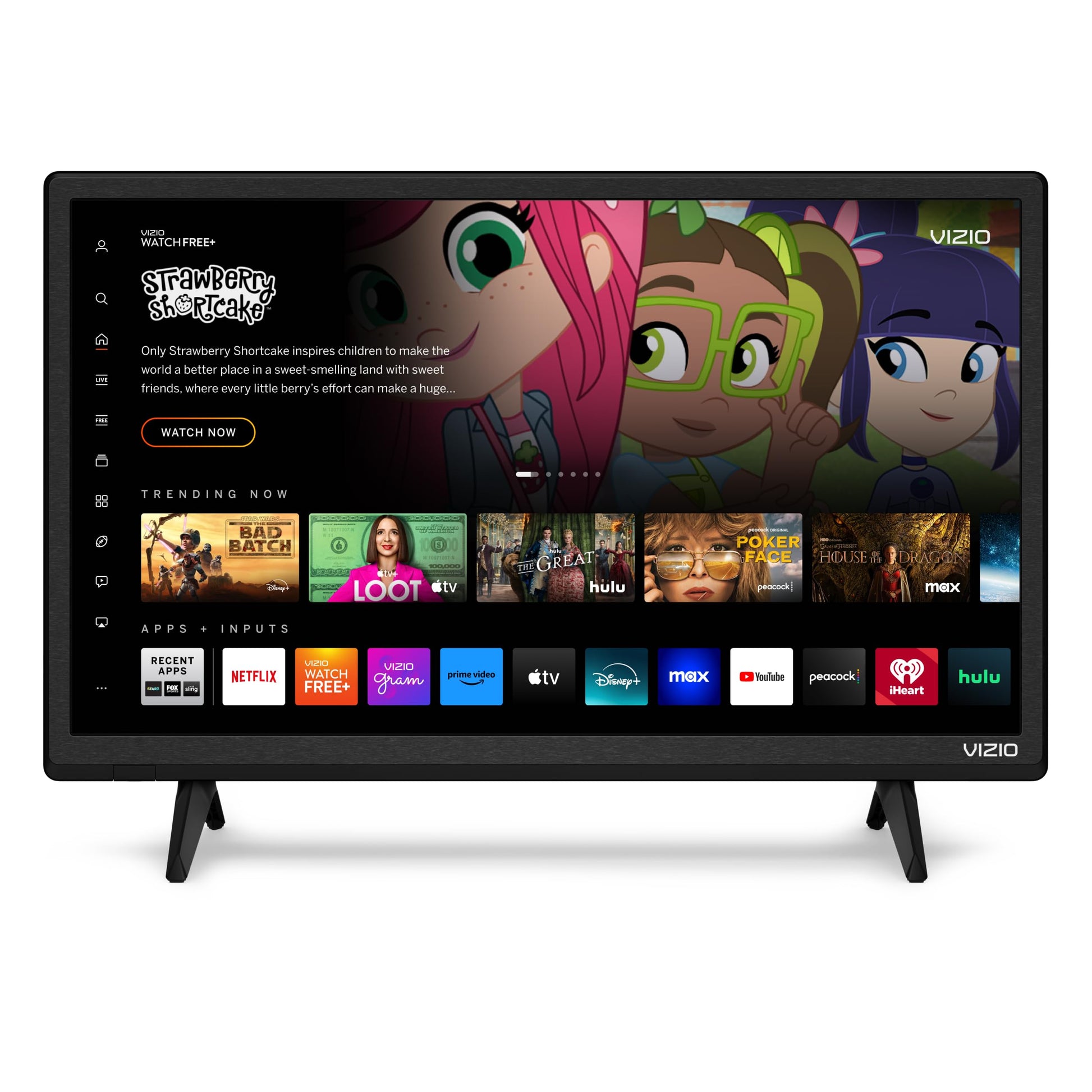 Smart TV VIZIO D-Series 24 Pulgadas Full HD 1080p con AirPlay y Chromecast Integrados, Compatible con Alexa, Modelo 2022
