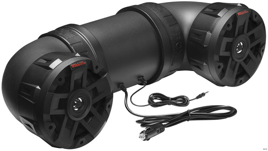 Boss Audio Systems ATV6.5B All-Terrain Sound System - Two 6 x 9 Marine Grade Speakers/Tweeters, Amplified, Bluetooth Remote, Ideal for ATV/UTV and 12 Volt Applications