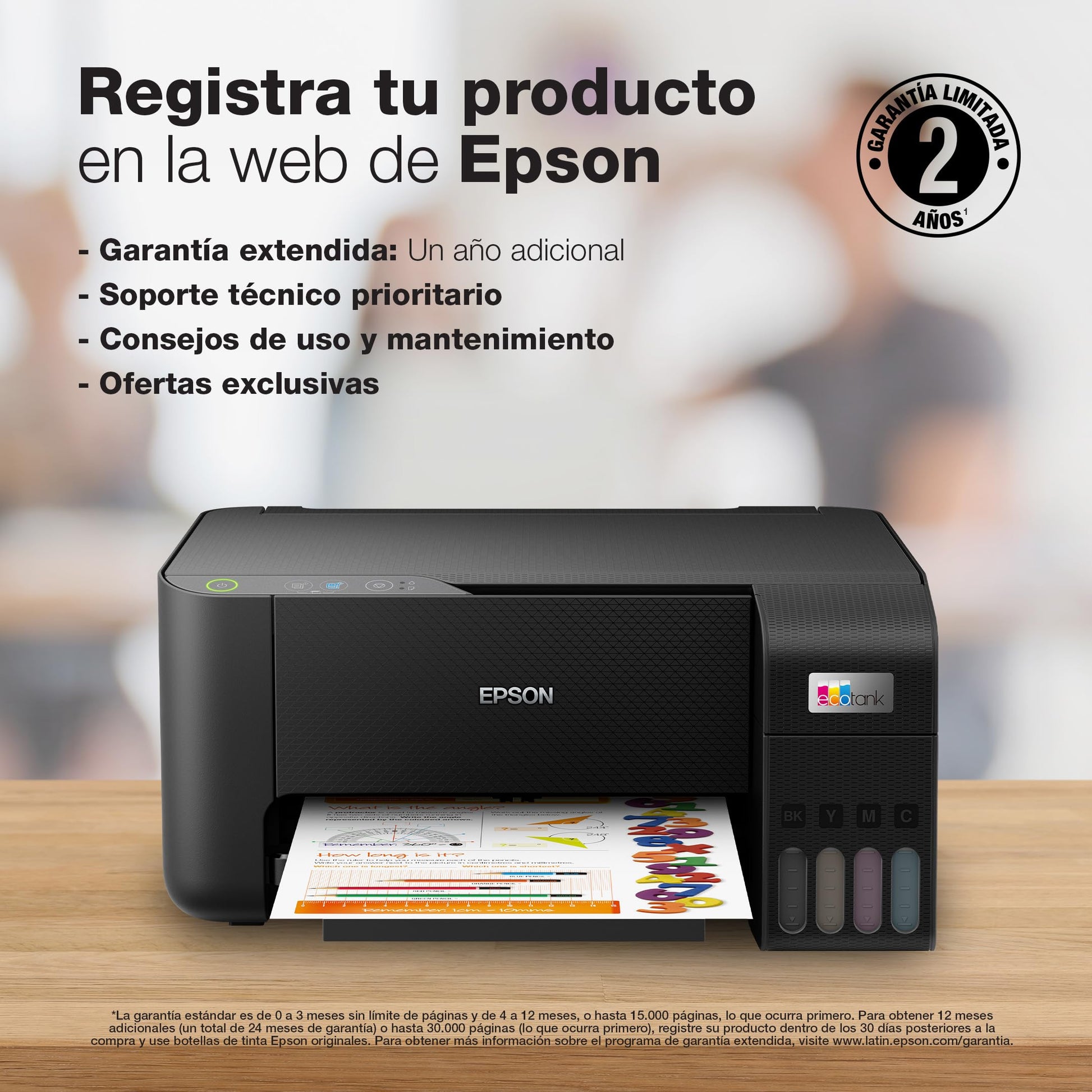 Epson Ecotank Impresora Multifuncional a Color L3210