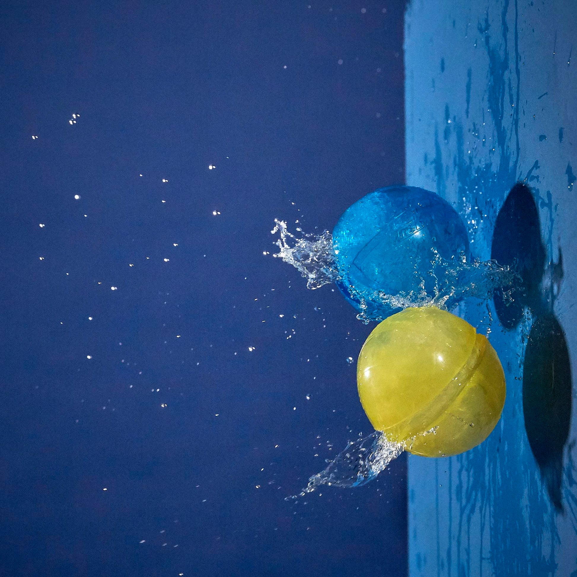 Juguete SUPERSOAKER Nerf Hydro Balls Azul Reutilizables para Niños