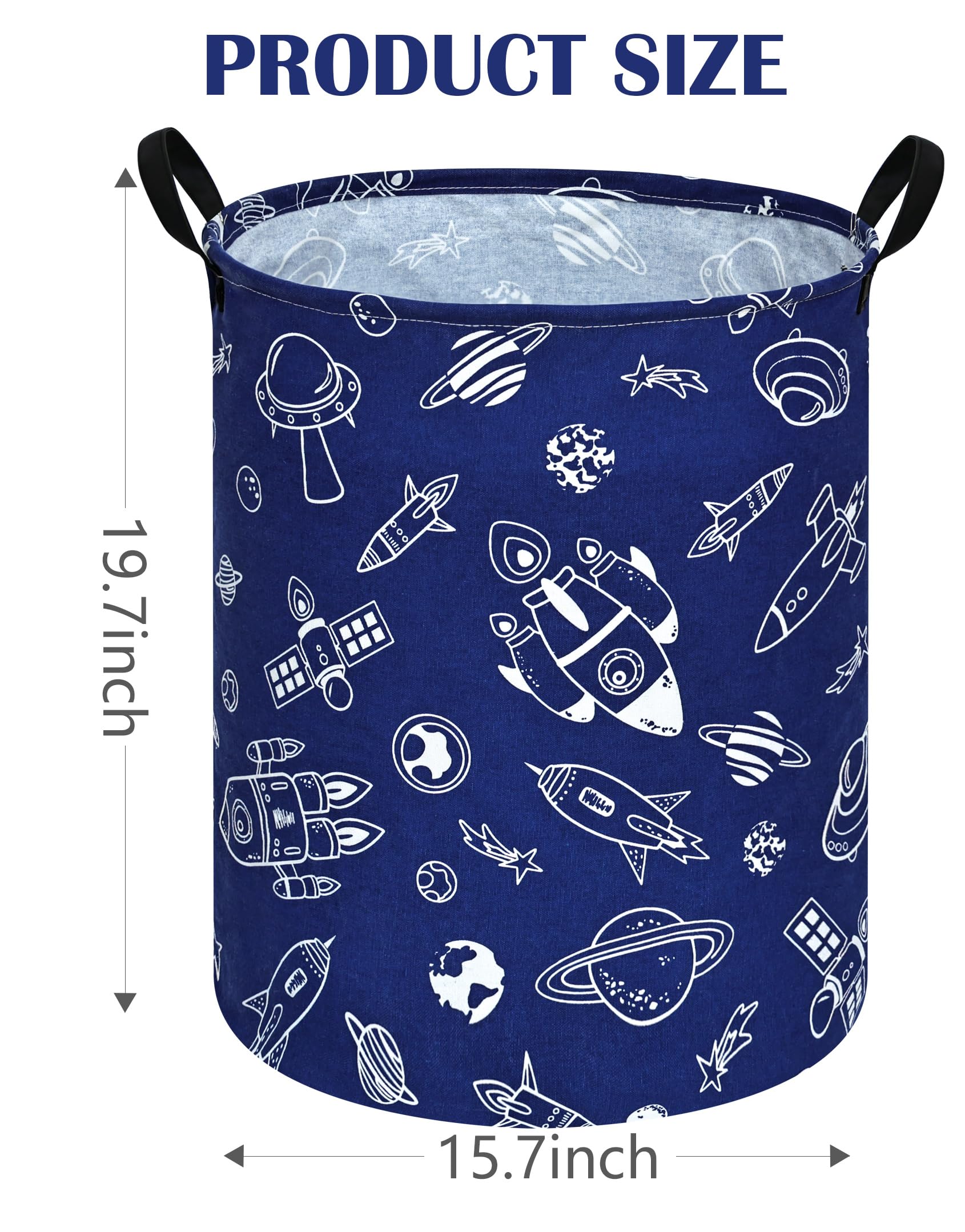 Cesta de almacenamiento DUYIY con asa grande, cesta organizadora para ropa sucia, lavandería, juguetes de bebé, ropa de niños, cesta de regalo