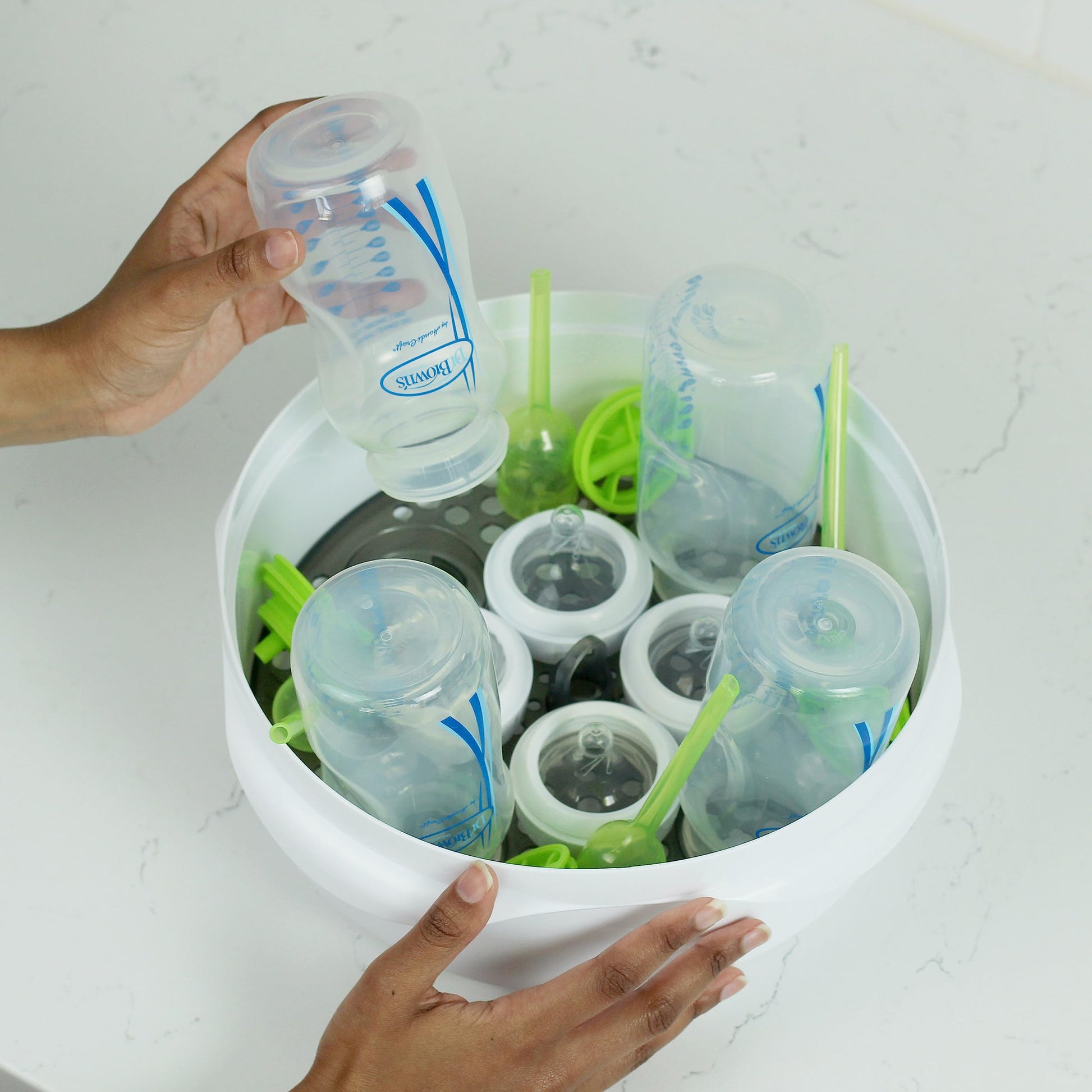 Esterilizador a Vapor Dr. Brown's para Microondas