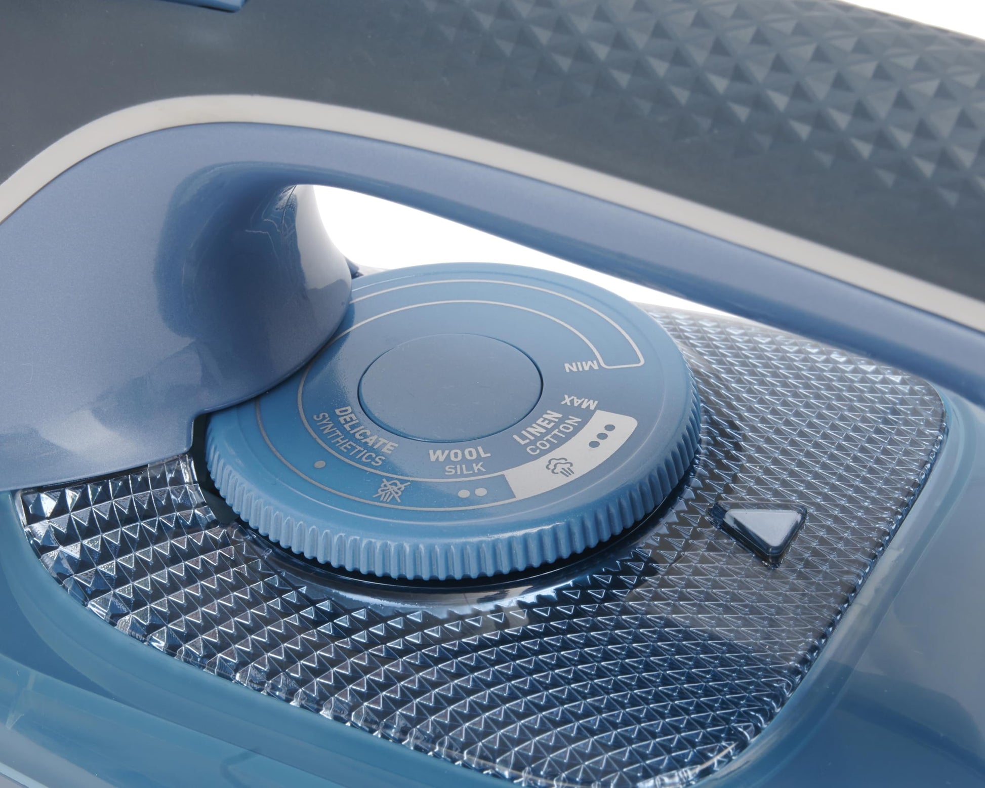 Plancha Vertical de Vapor Rowenta Azul con Suela Microsteam 300 Láser y Sistema Antical 2500 W