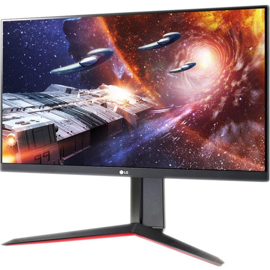 LG 24GN650-B 24” Ultragear Full HD (1920 x 1080) IPS Display Gaming Monitor with 144Hz Refresh Rate with 1ms (GtG) AMD FreeSync Premium and Tilt/Height/Pivot Adjustable Stand, Black