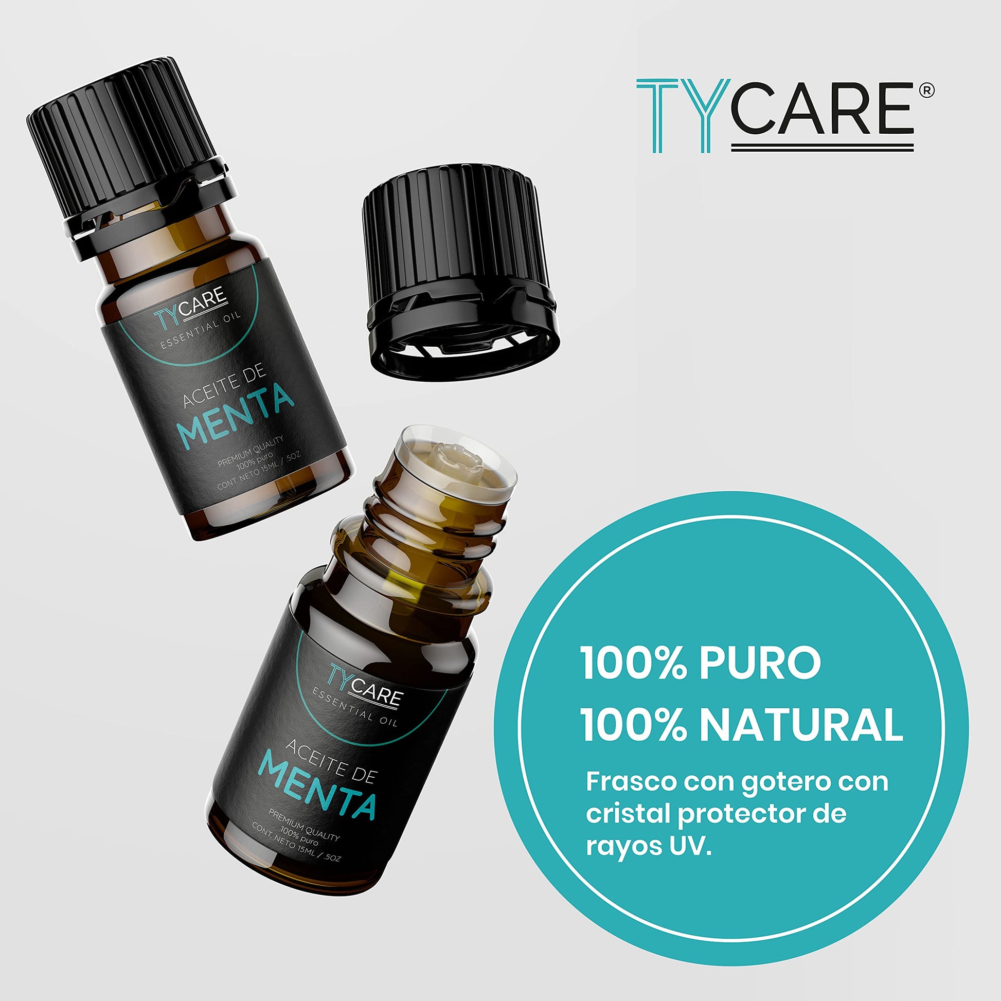 Aceite Esencial Menta Premium Quality 100% Puro 15 ml