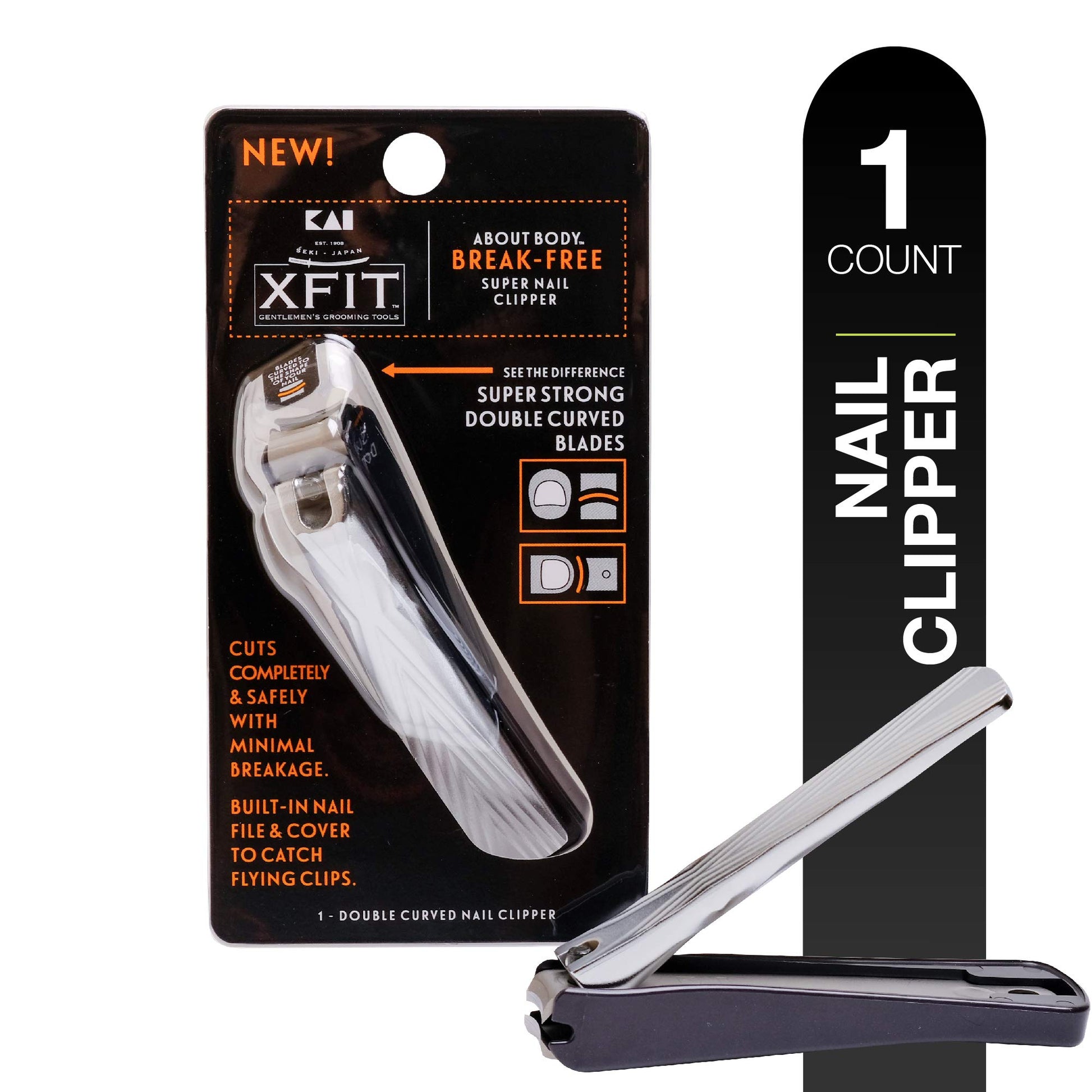 Cortauñas Kai Xfit Negro para Hombre