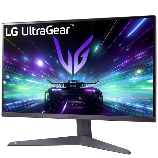 LG Monitor Ultragear Gaming 24GS50F-B fHD (1920 x 1080) 23.8" Refresh Rate 180 Hz, Tiempo de Respuesta 1ms (GtG at Faster), Contrast Ratio de 1000:1, Compatible con AMD Freesync