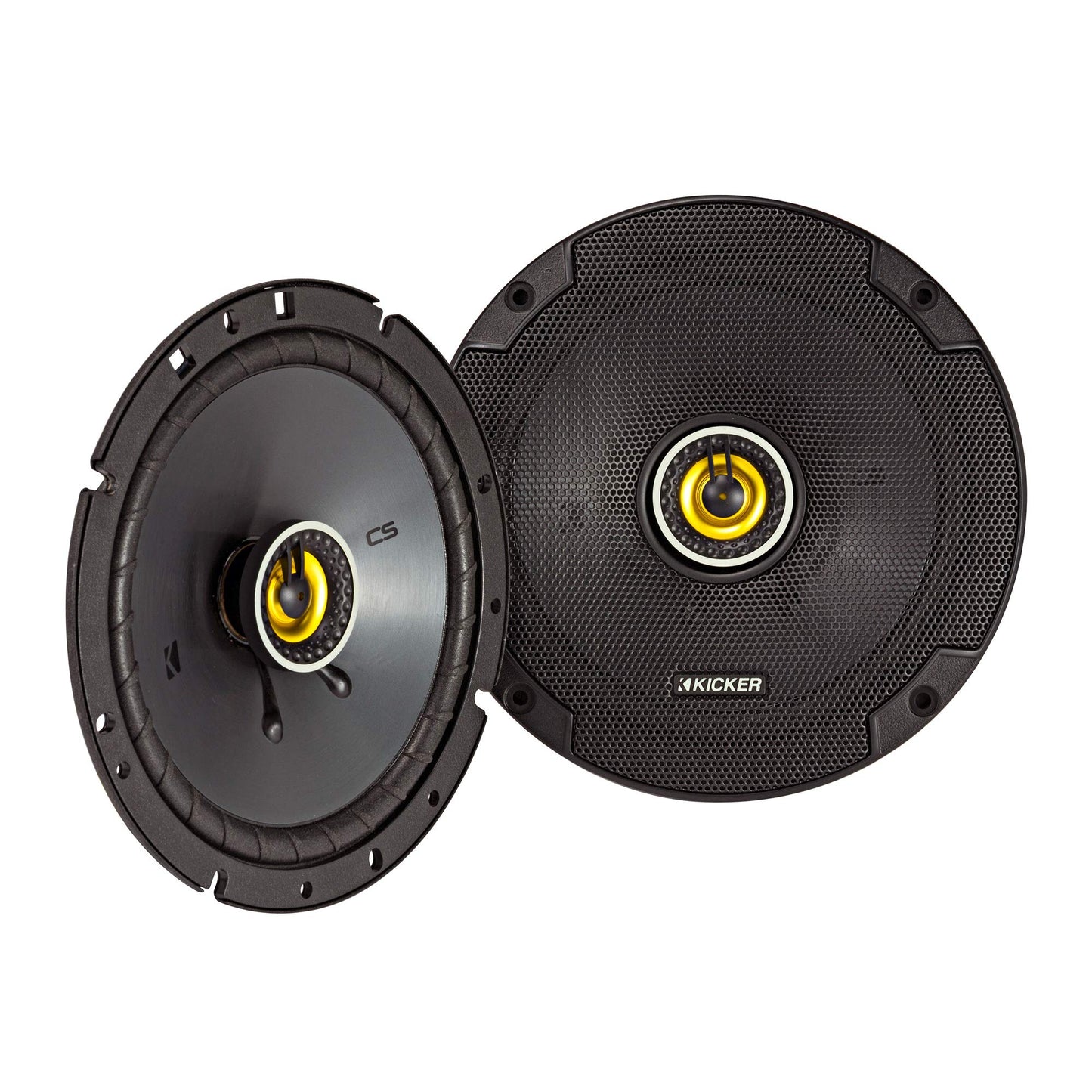 Kicker 46CSC674 Car Audio 6 3/4" Coaxial Full Range Stereo Speakers Pair CSC67