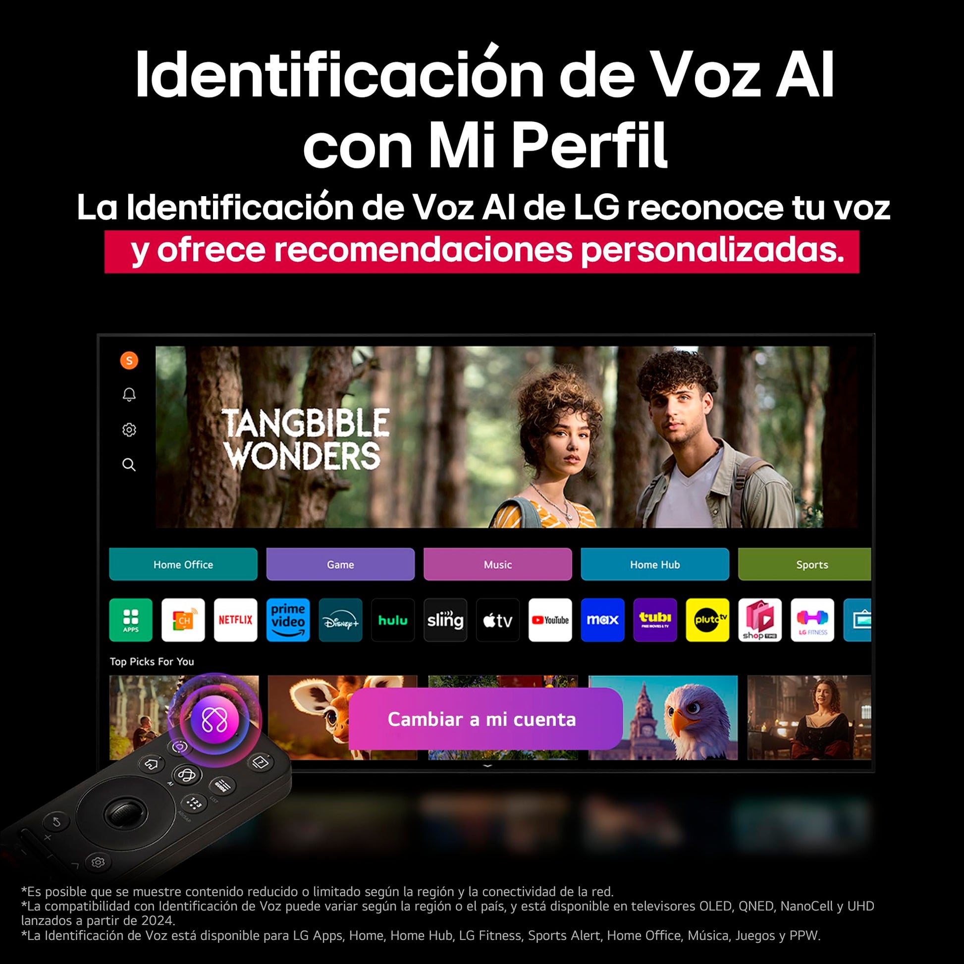 LG Pantalla 55 Pulgadas QNED EVO AI QNED85 4K Smart TV webOS 2025 55QNED85ASG |Sistema Operativo webOS | Identificación de Voz AI | 120Hz| Dynamic QNED Color | Dolby Atmos Channels | FreeSync
