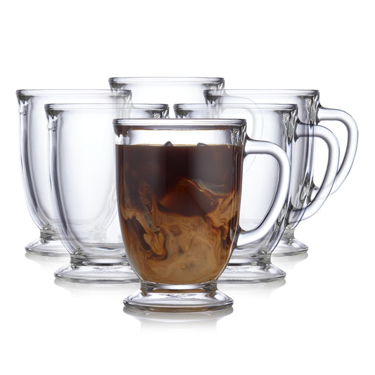Libbey Juego de 6 Tazas para Café Kona de 473 ml