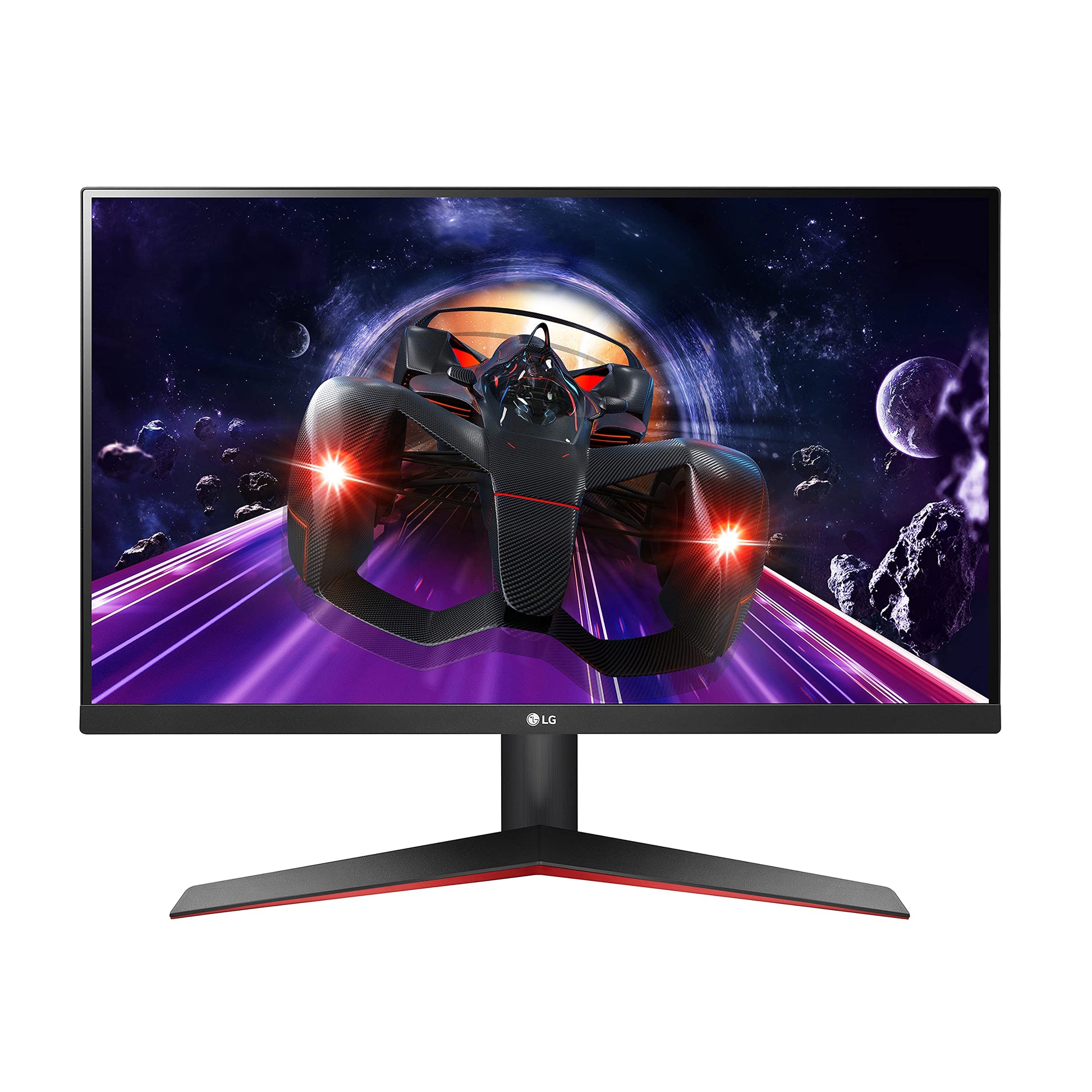 LG 24MP60G-B Monitor IPS Full HD de 24 Pulgadas (1920 x 1080) con AMD FreeSync y Tiempo de Respuesta MBR de 1 ms, y diseño virtualmente sin Bordes de 3 Lados, Color Negro