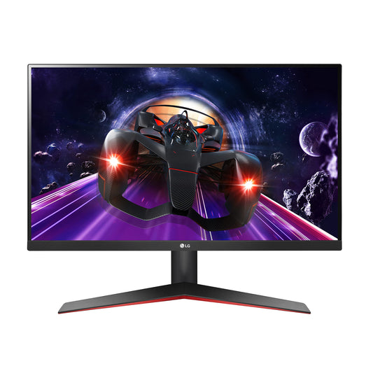 LG 24MP60G-B Monitor IPS Full HD de 24 Pulgadas (1920 x 1080) con AMD FreeSync y Tiempo de Respuesta MBR de 1 ms, y diseño virtualmente sin Bordes de 3 Lados, Color Negro