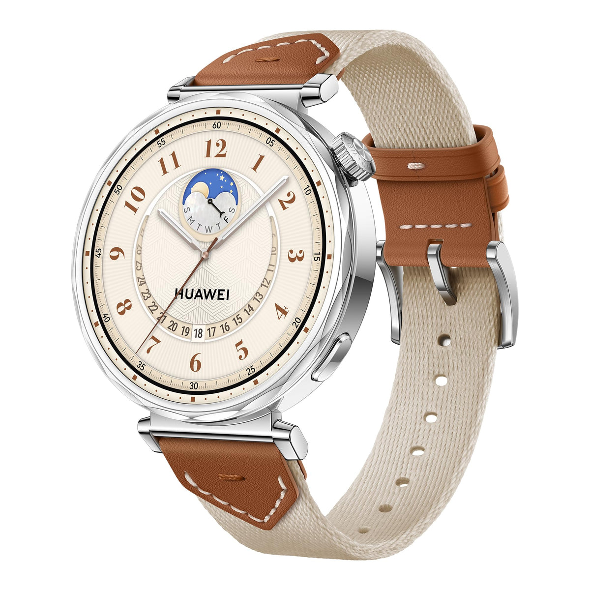 Smartwatch HUAWEI Watch GT 5 Café Diseño Afilado con GPS y 7 Días de Batería